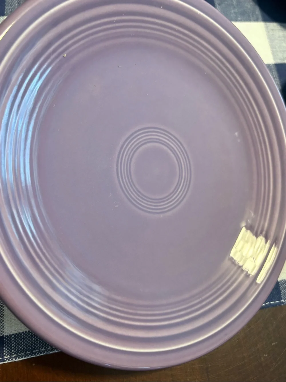 Fiesta Lilac salad plates, Fiestaware, set 4